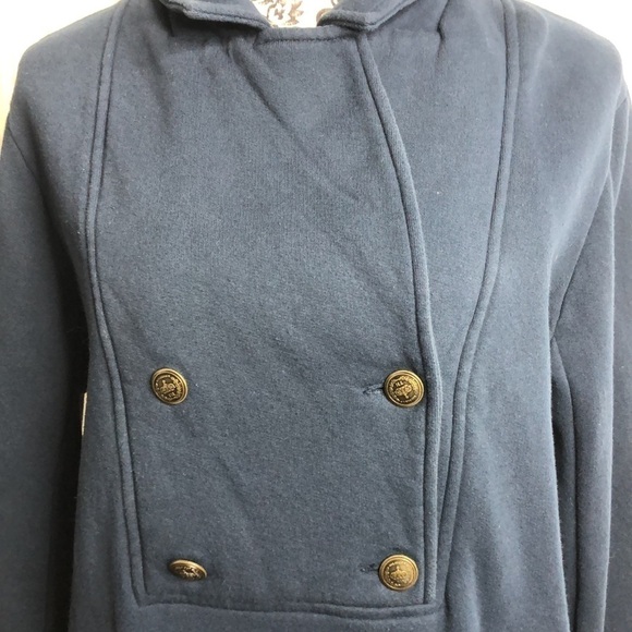 Tommy Hilfiger 2 Button Pullover Pockets Long Sleeve L - Picture 2 of 5